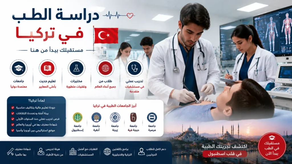 دراسة الطب في تركيا