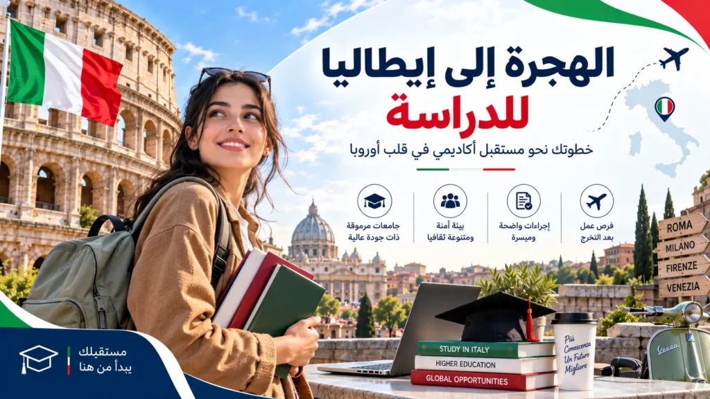 الهجرة إلى إيطاليا للدراسة