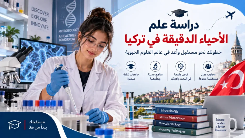 دراسة علم الأحياء الدقيقة في تركيا