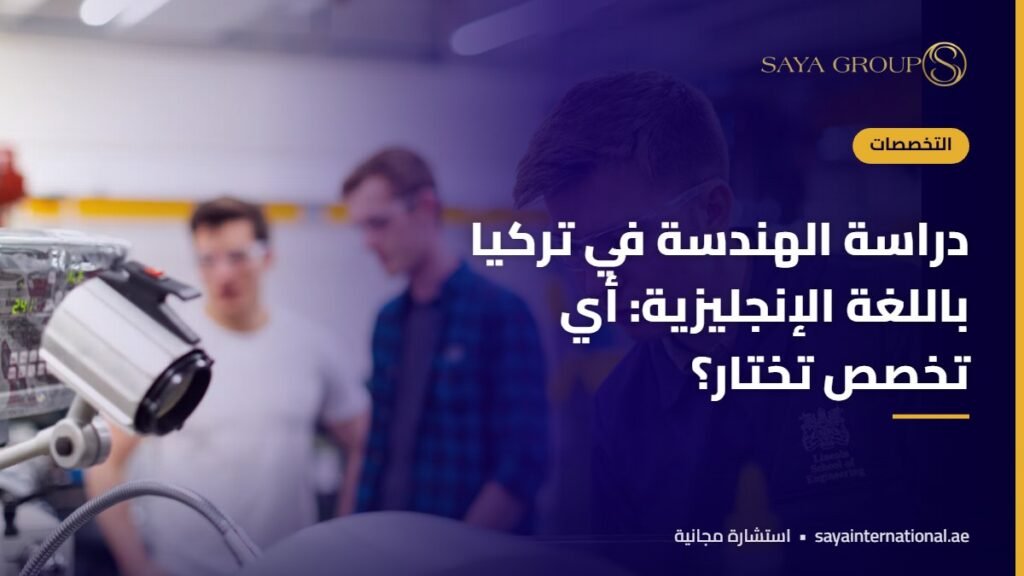 طلاب في مختبر أثناء دراسة الهندسة في تركيا
