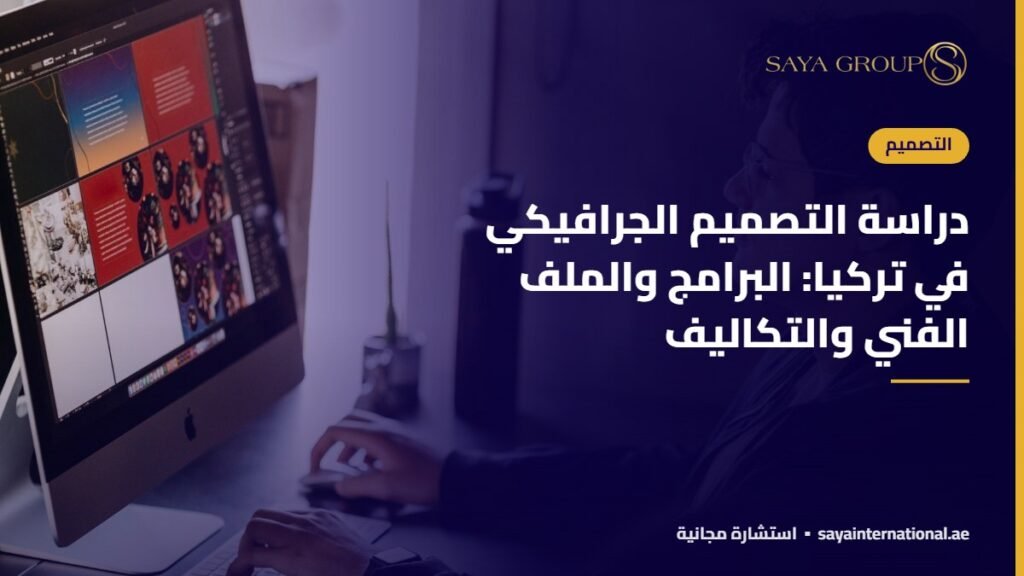دراسة التصميم الجرافيكي في تركيا: البرامج والملف الفني والتكاليف